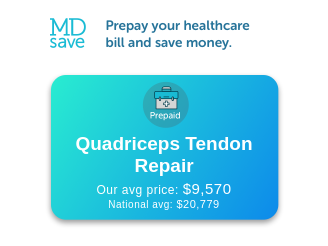 How Much Does An Quadriceps Tendon Repair Cost Near Me Mdsave